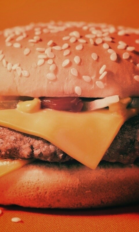 Сочный чизбургер обои