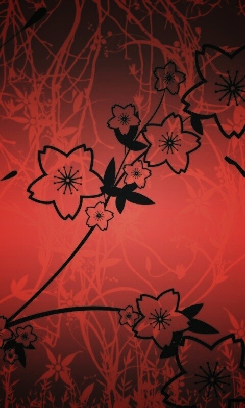 Цветы в векторе обои