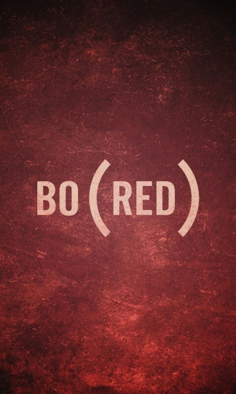 Bored — Скука обои