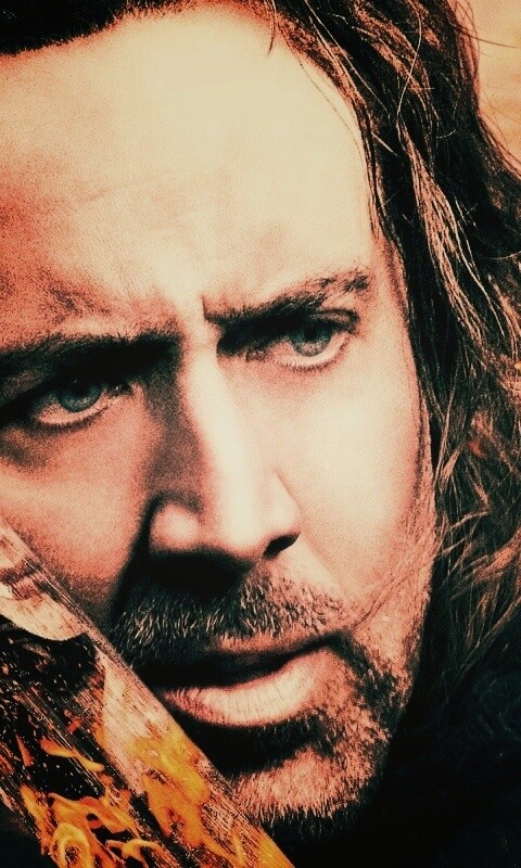 Николас Кейдж в фильме Время ведьм обои