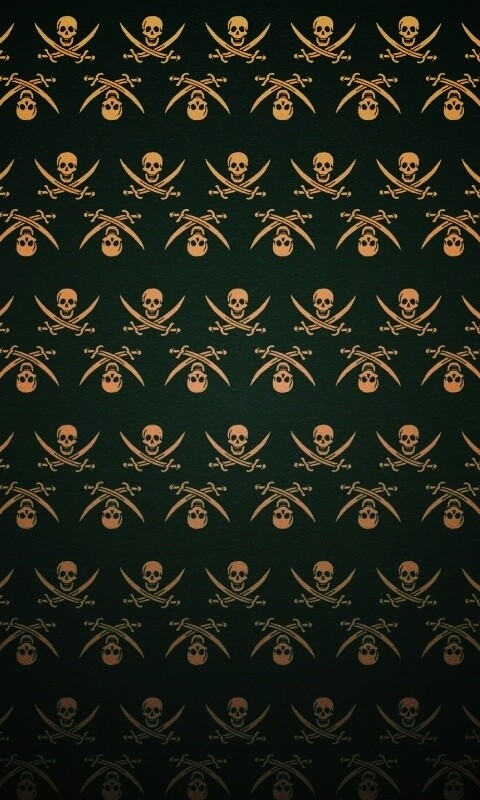 Череп и кости, пиратская тематика обои