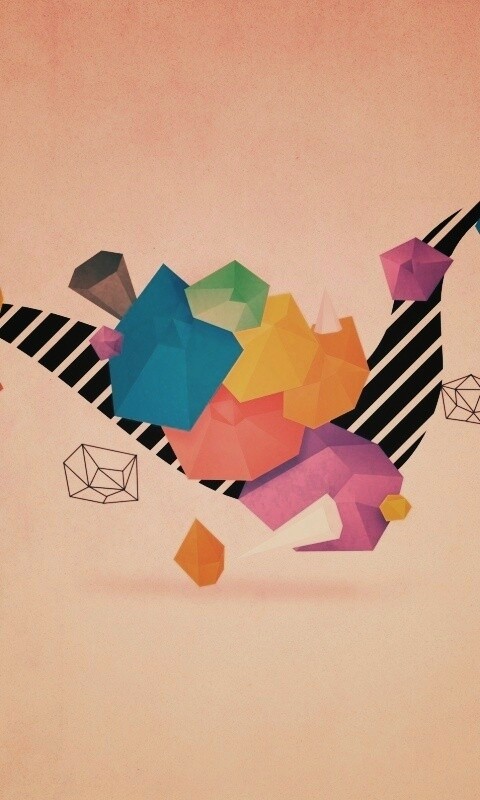 Полет абстрактной фантазии обои