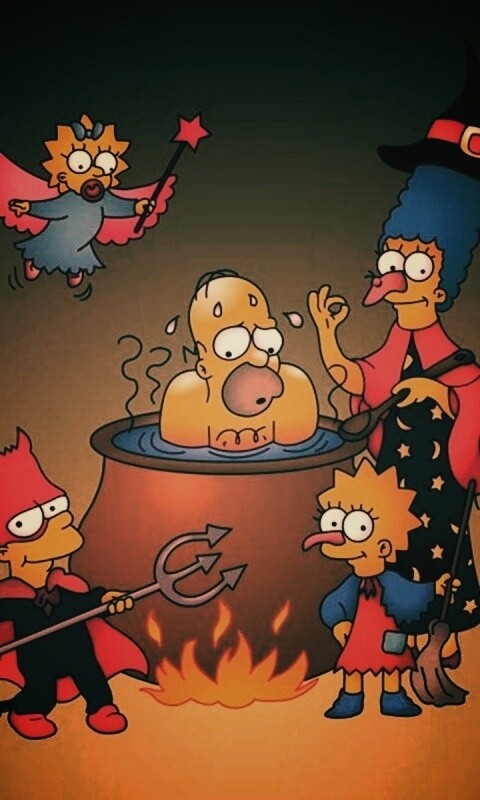 Шабаш Симпсонов обои