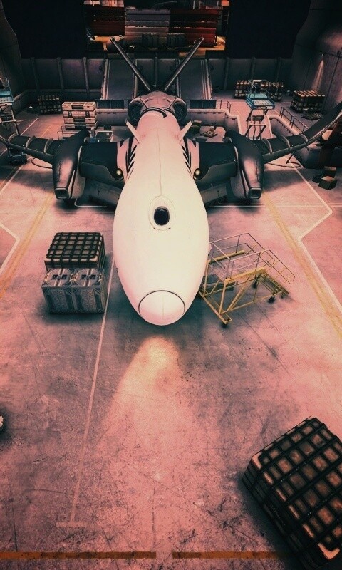 Ангар из игры Brink обои