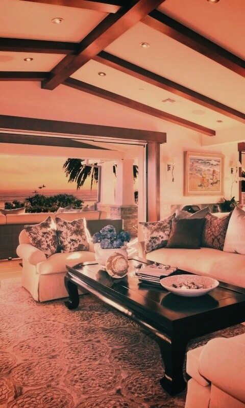 Уютная гостиная обои