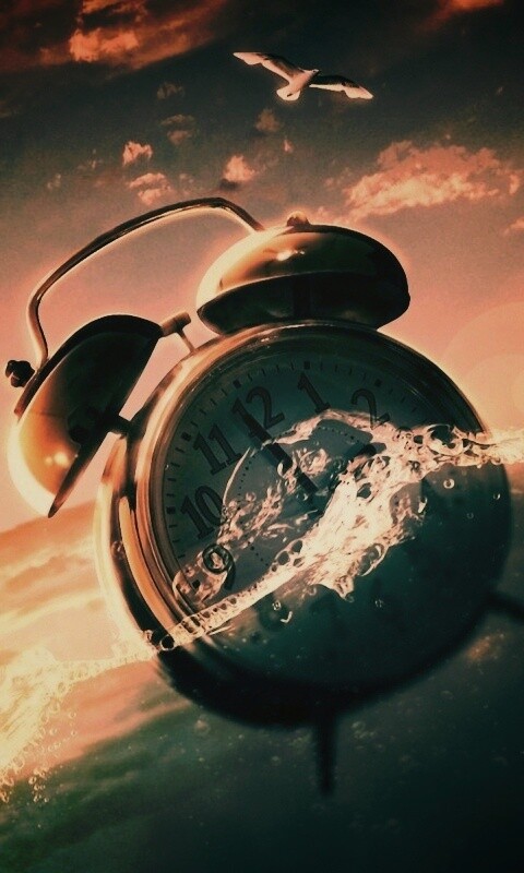 Уплывающее время обои