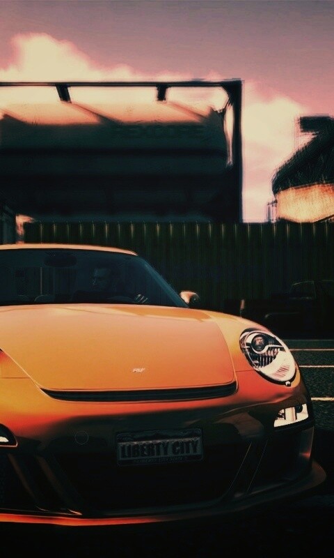 Порше из GTA4 обои