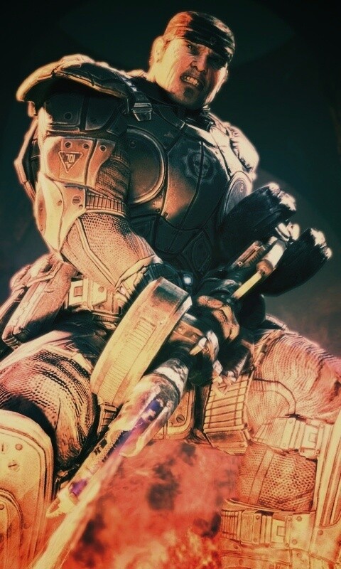 Персонаж из Gears of War обои