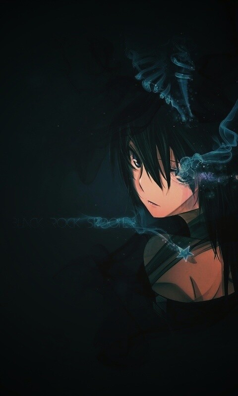 Black rock shooter обои
