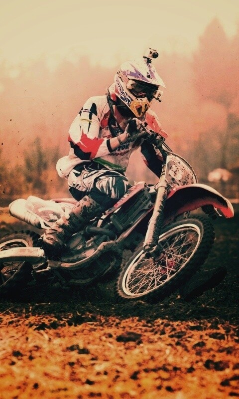 Зрелищное ралли на мотоциклах обои