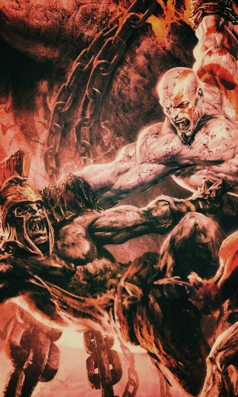 Бог войны обои