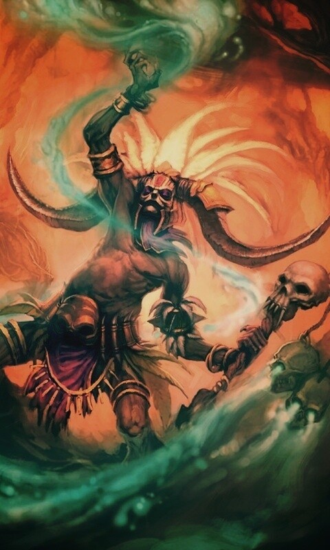 Шаман из Diablo 3 обои