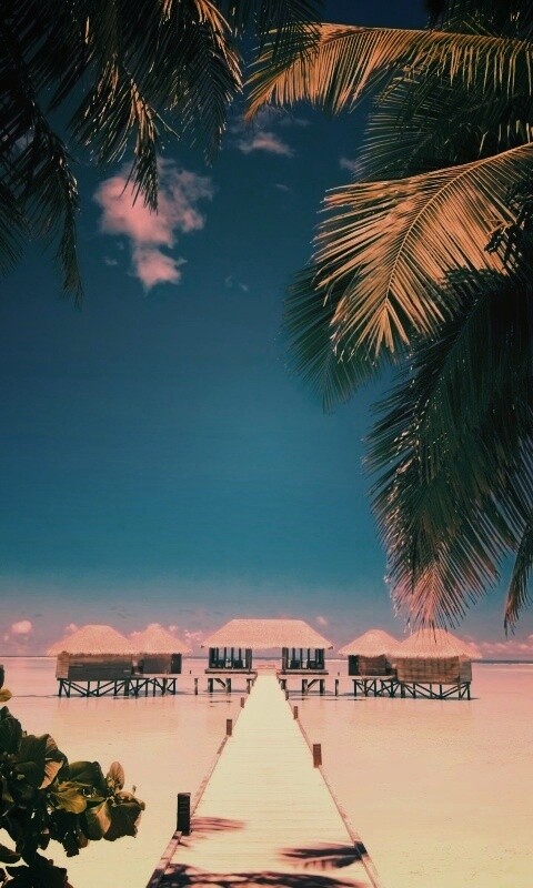 Солнечные мальдивы обои