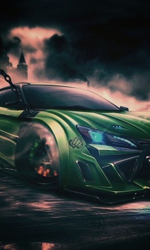 Дикое авто обои