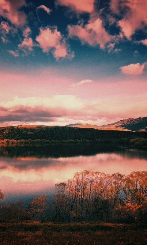 Живописное озеро обои