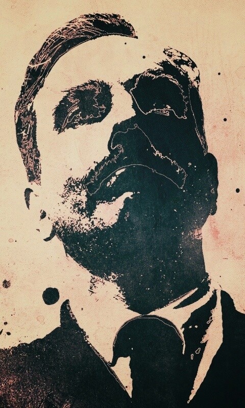 Мужчина в костюме обои