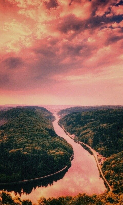 Извилистый каньон обои