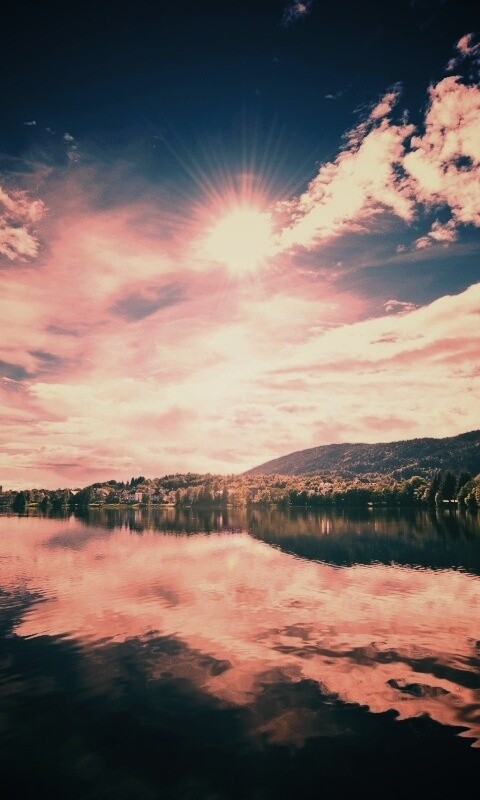 Норвежская река обои