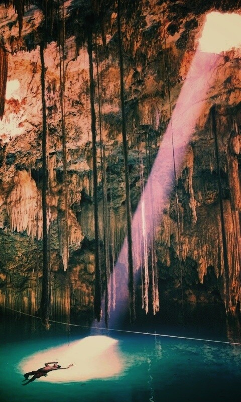 Пещера сталактитов обои