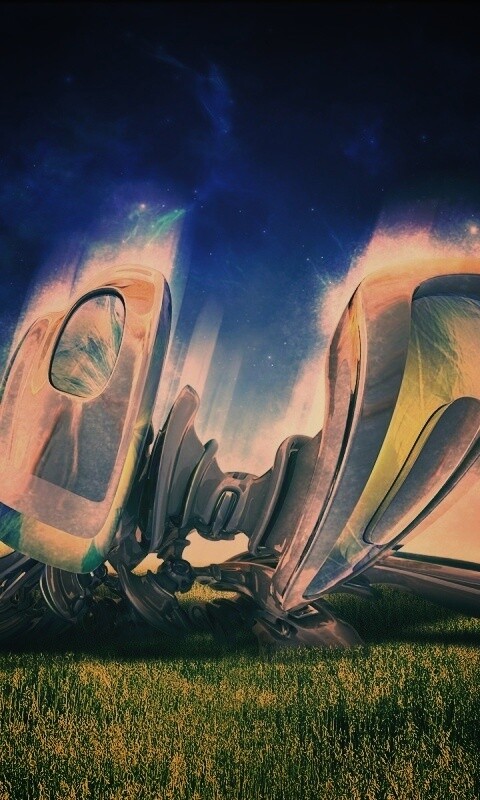 Нечто в поле обои