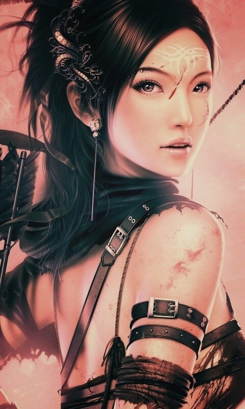 Лучница обои