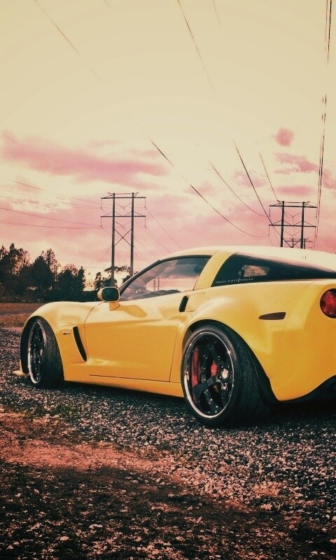 Chevrolet corvette обои