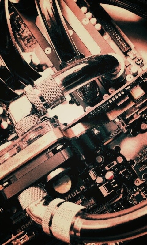 Водяное охлаждение обои