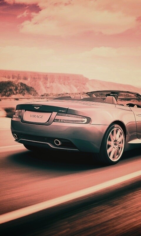 Астон кабриолет обои