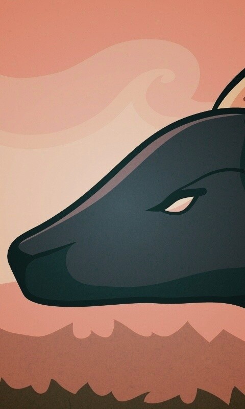 Векторный баран обои