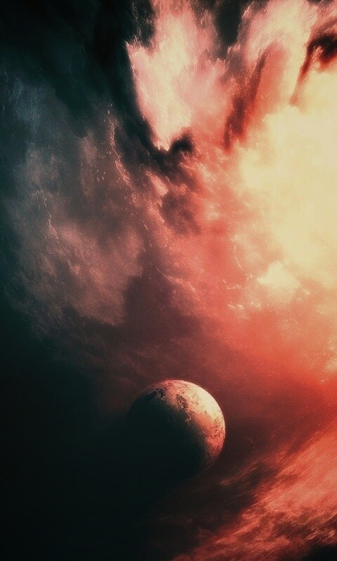 Космический вихрь обои