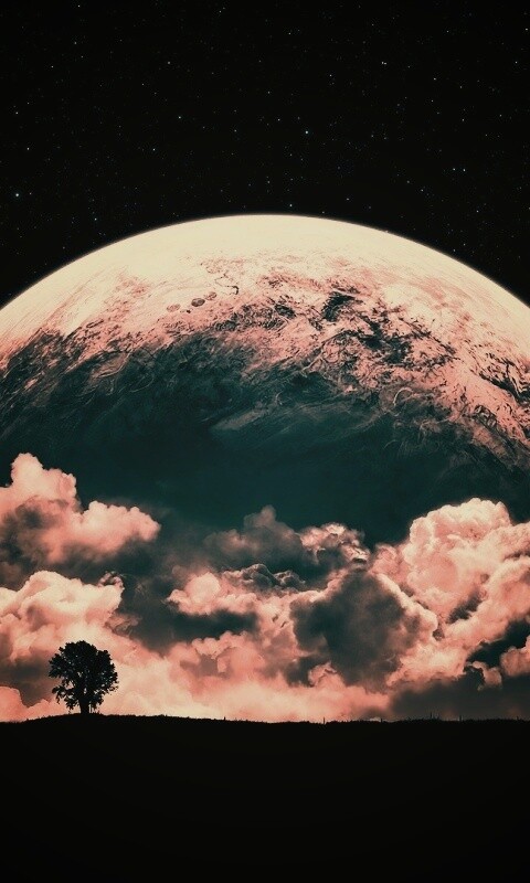 Наедине с вселенной обои