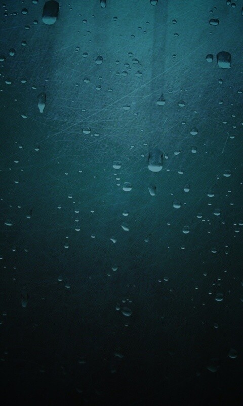 Мокрое стекло обои