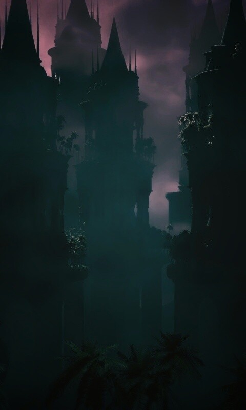 Заброшенные башни обои