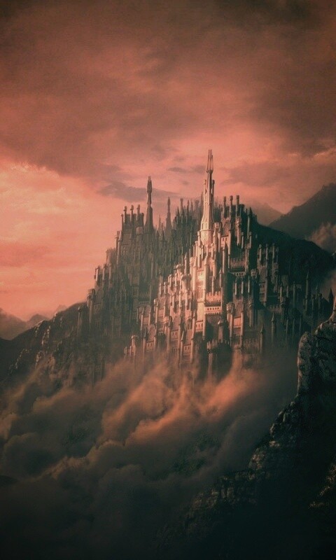 Сказочный город обои