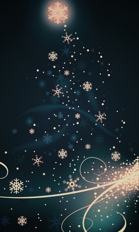 Волшебная елка обои