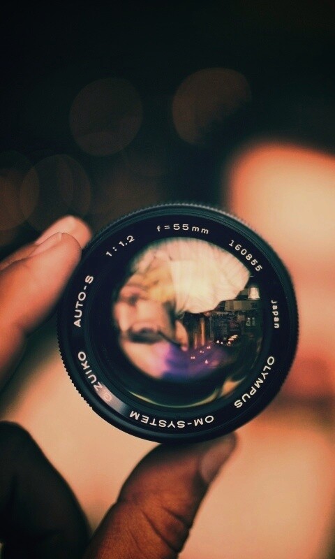 Объектив Olympus обои