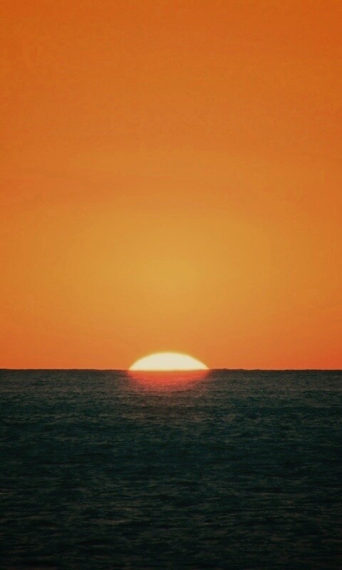 Идеальный закат обои