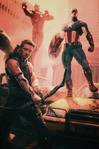 Арт к фильму Мстители обои