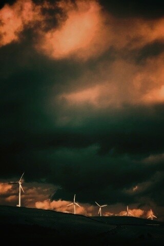 Ветрянные электростанции обои