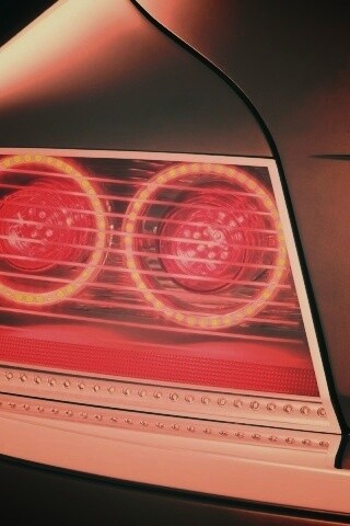 Горящие задние фары обои