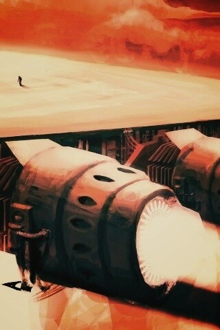 Разгон космического корабля обои