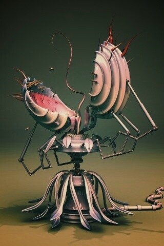 Механическая венерина мухоловка обои