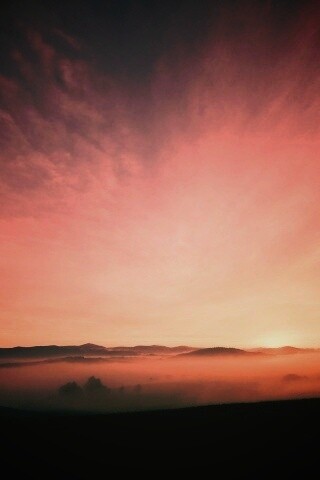 Утренний туман обои