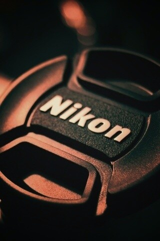 Крышечка от объектива Nikon обои