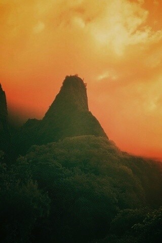 Заросшие джунглями горы обои