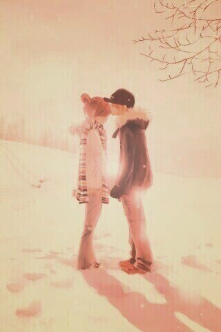 Влюбленная пара обои