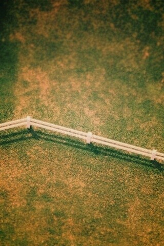 Белый заборчик обои