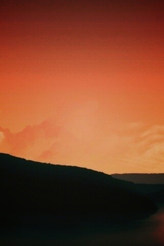 Желтое небо обои