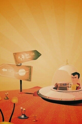 Космическое путешествие обои