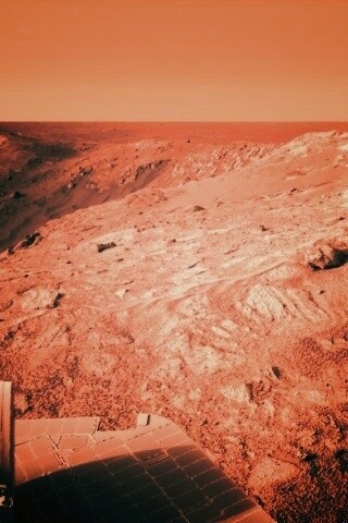 Снимок с марсохода обои